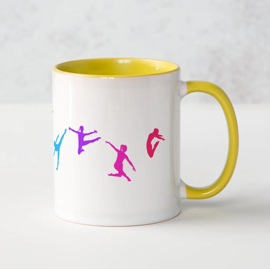 Mug - Multi-coloured silhouettes
